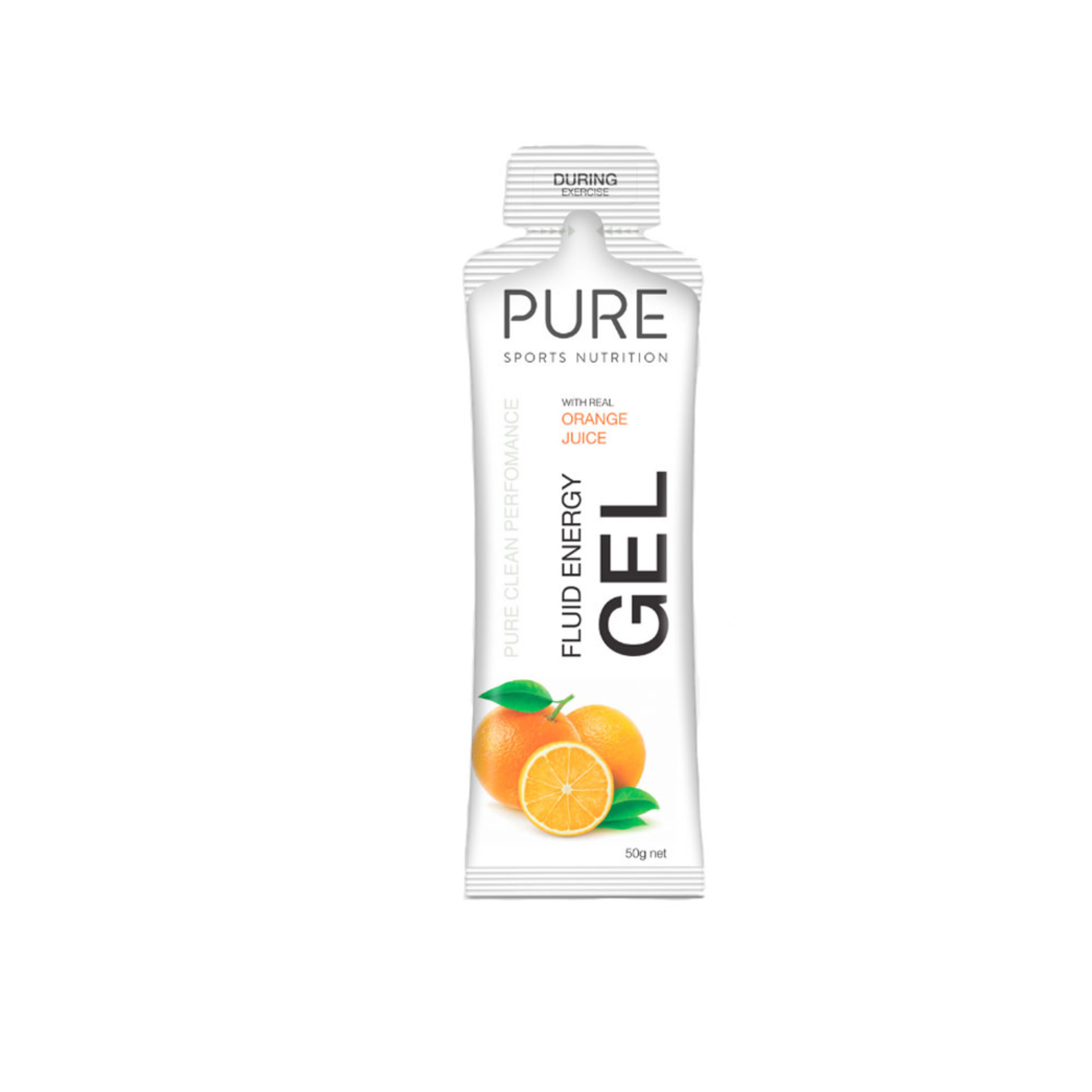 PURE SPORTS NUTRITION PURE Fluid Energy Gel 50g  Orange single