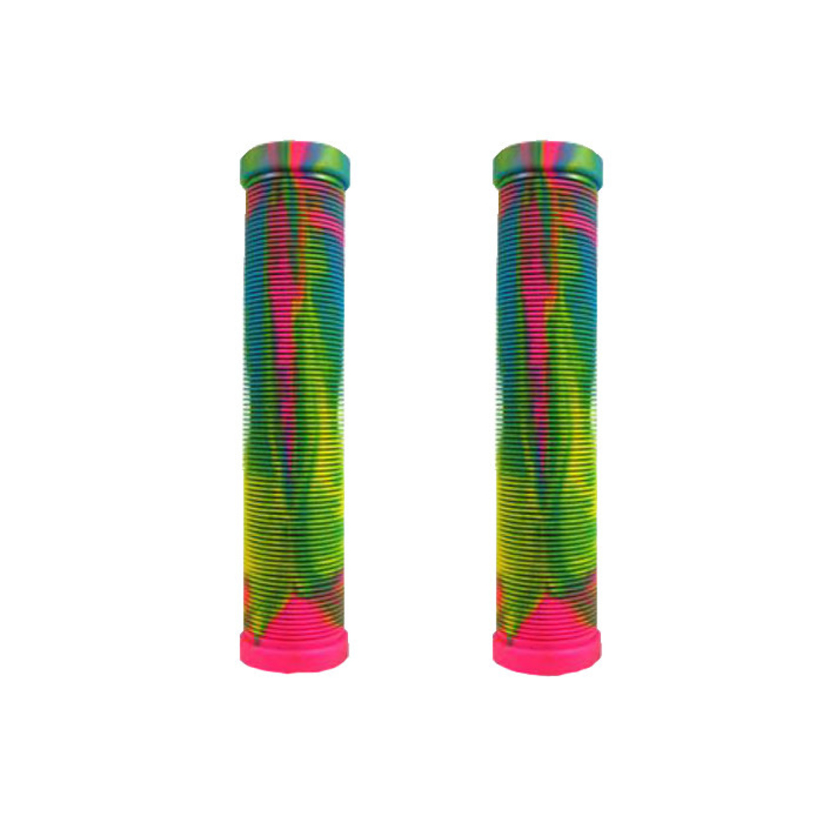 KWT SCOOTER GRIPS - SCOOBIE SNACKS 130mm, Pink/Blue/Green/Yellow