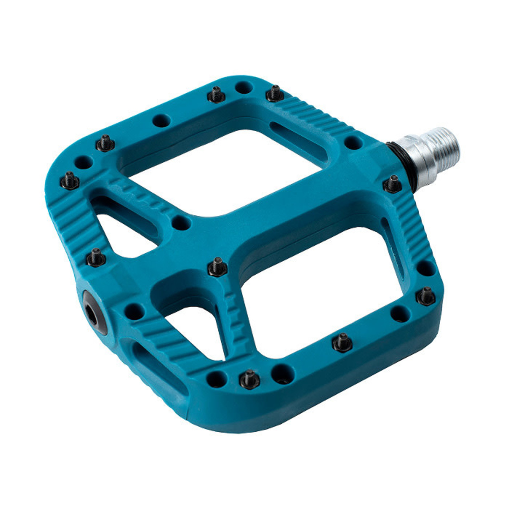 RYFE Nylon Comp Pedal - SASQUATCH - Sealed Bearing, Removable Pins, TEAL