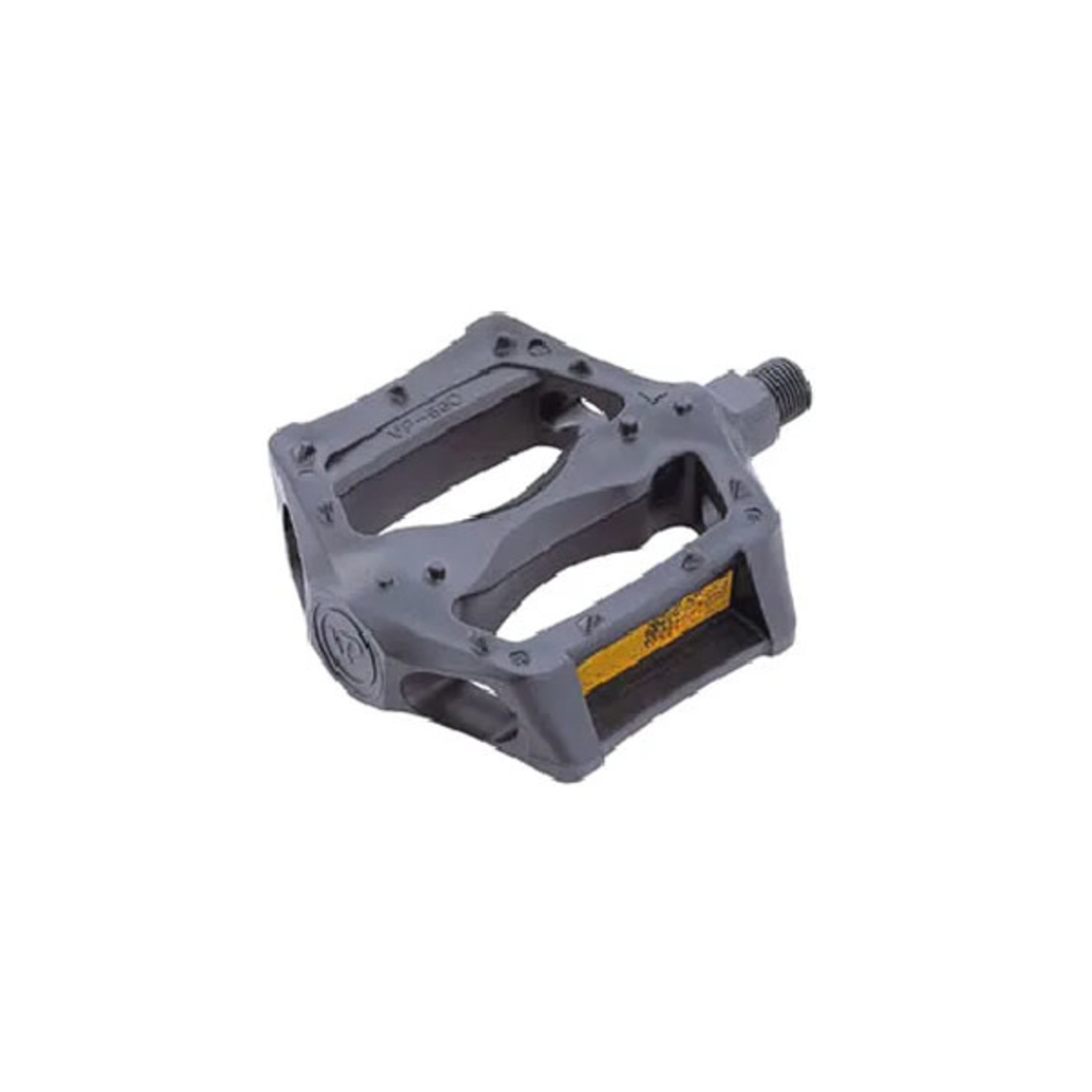 PEDALS  1/2" BMX, PP Large Platform, BLACK