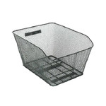 BASKET - Rear, Fixed with Fittings, Black, 41cm x 33cm x 25cm