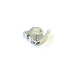 Seat clamp QR 25.4mm silver