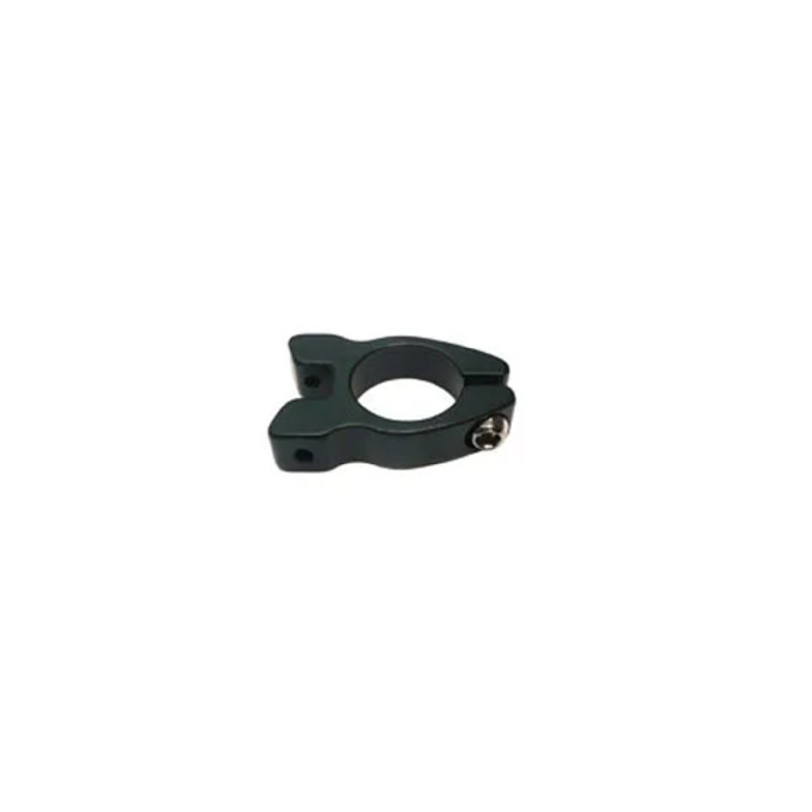 CLAMP - Rear Carrier/Seatpost Clamp, With Additional Nodes (5mm) To Attach Rear Carrier, 28.6mm, BLACK