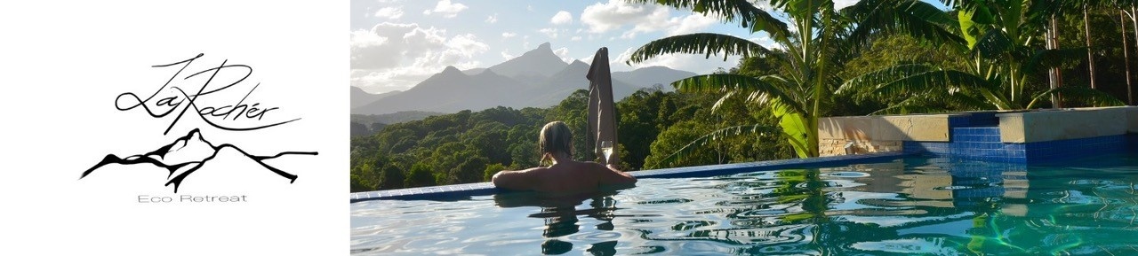 image of woman in bath looking at mountains