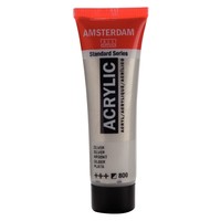 Standard Series Acrylverf Tube 20ml Zilver 800