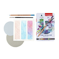Kleurpotloden Bruynzeel aquarel Expression blik à 12 stuks assorti