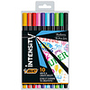 BIC Fineliner Bic Intensity 0,4mm etui à 10 kleuren