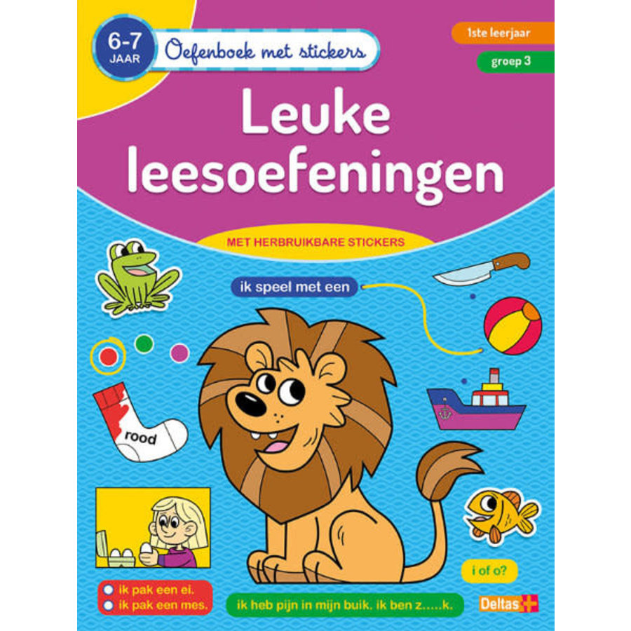 Oefenboek Leuke Leesoefeningen 6-7 jaar