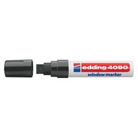 Viltstift Edding 4090 window schuin zwart 4-15mm