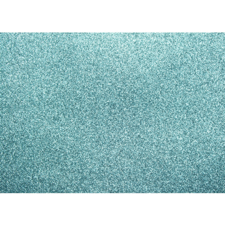 Glitterkarton Kangaro ijsblauw 50x70cm