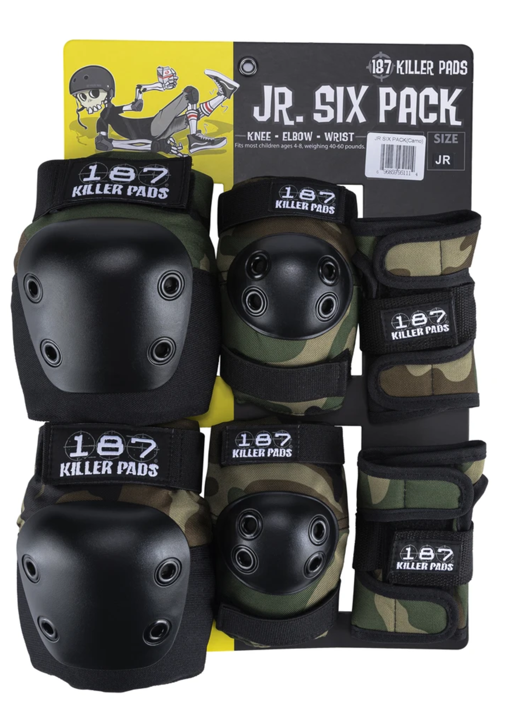 187 KILLER PADS 187 KILLER PADS - Six Pack Junior - Camo