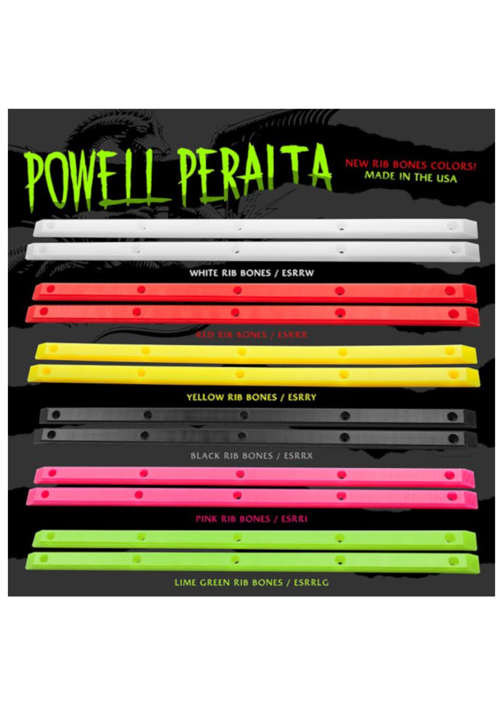 Powell Peralta POWELL PERALTA - RIB BONES - Deck Rails/Ribs