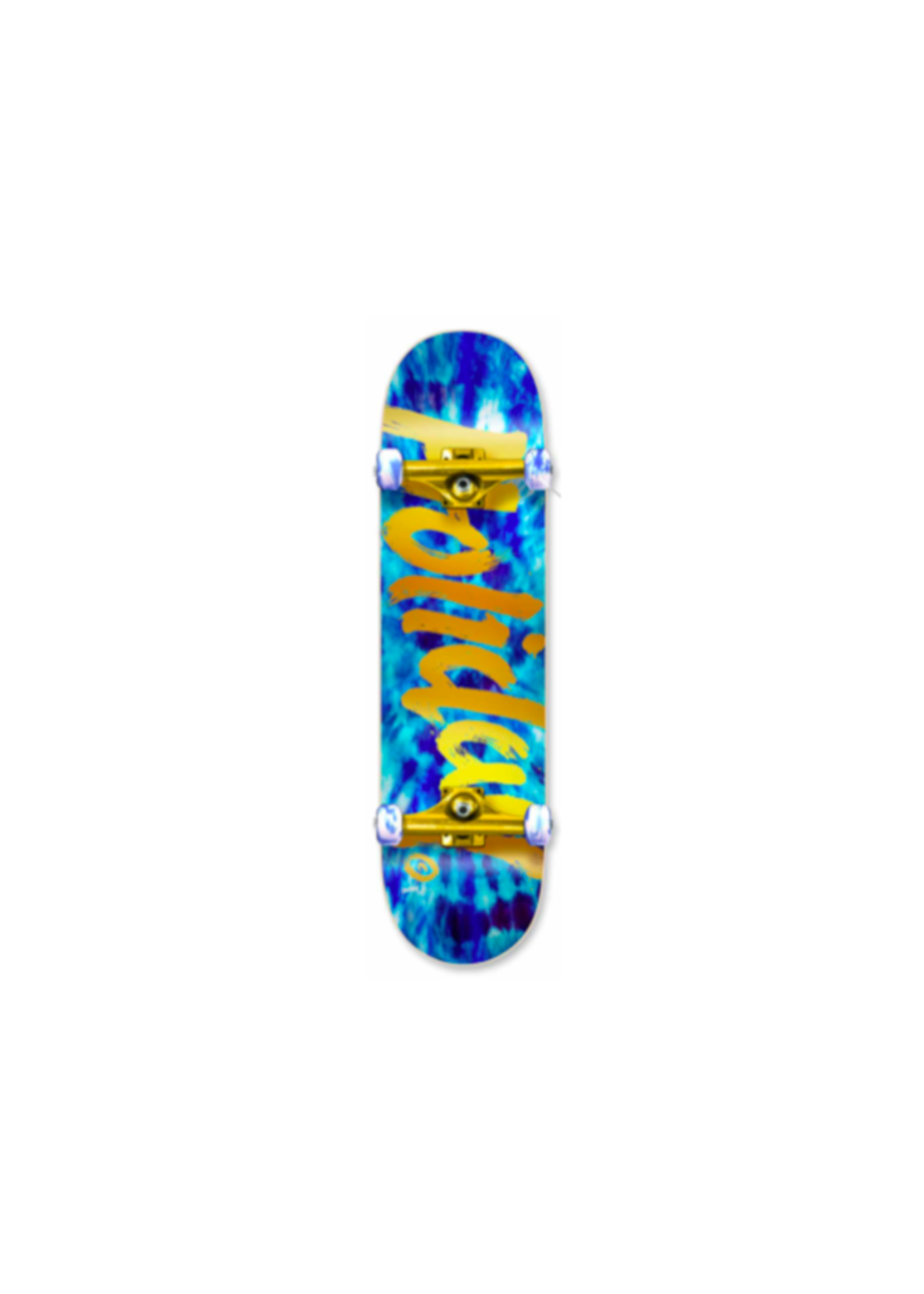 Holiday Skateboards Holiday Skateboards - Tie Dye Ice/Gold Complete 8.0