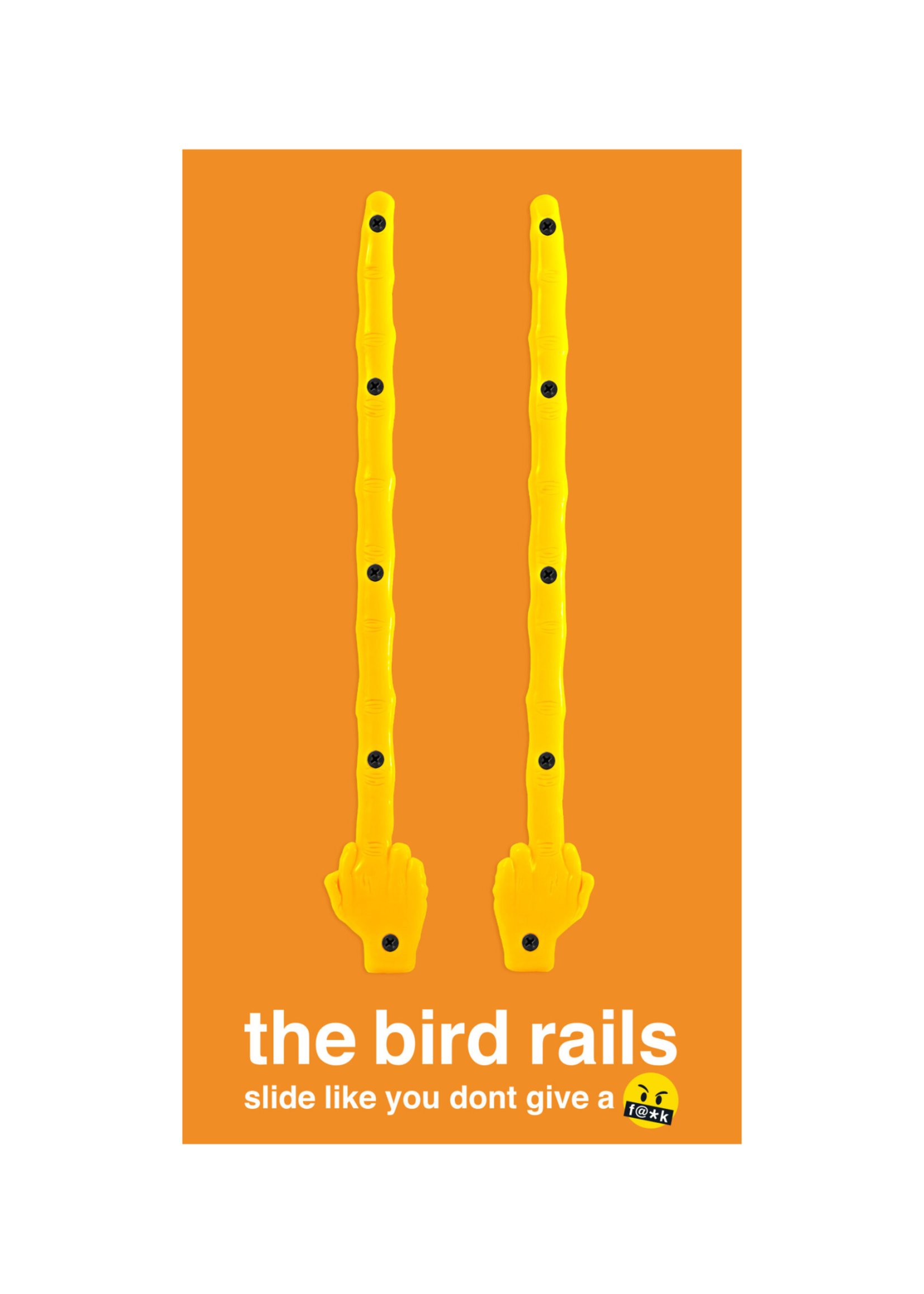 Enjoi enjoi - the bird skate rails - yellow