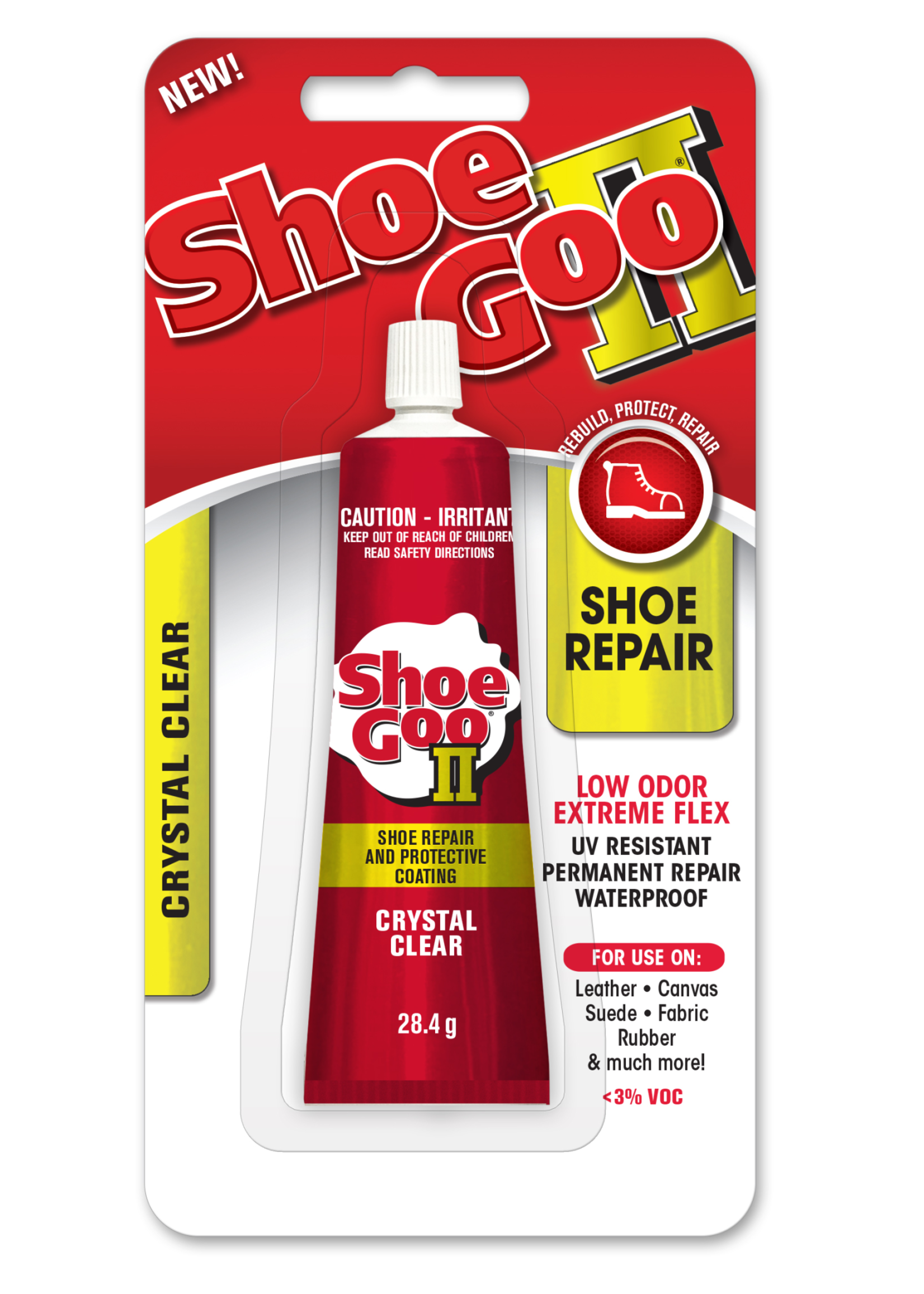 Shoe Goo SHOE GOO - II - Crystal Clear 1oz - Small 28.4g