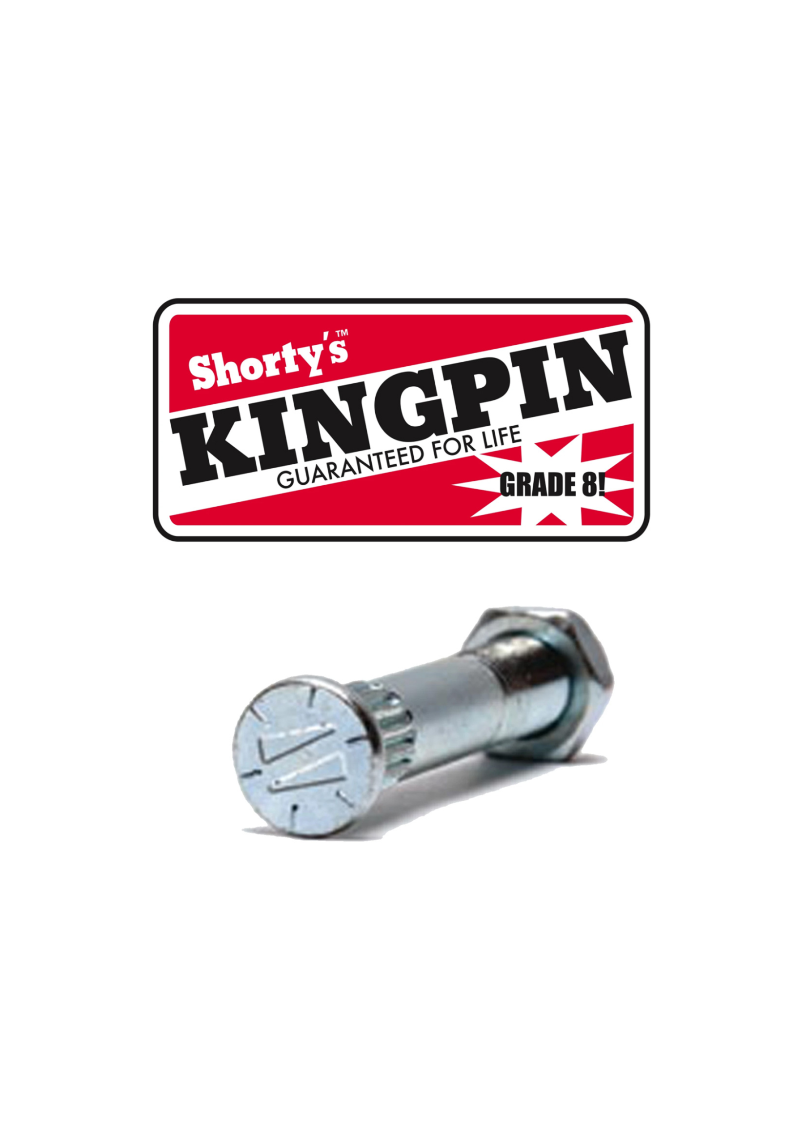 Shortys Hardware SHORTY'S - Solid Grade 8 King Pin - Single