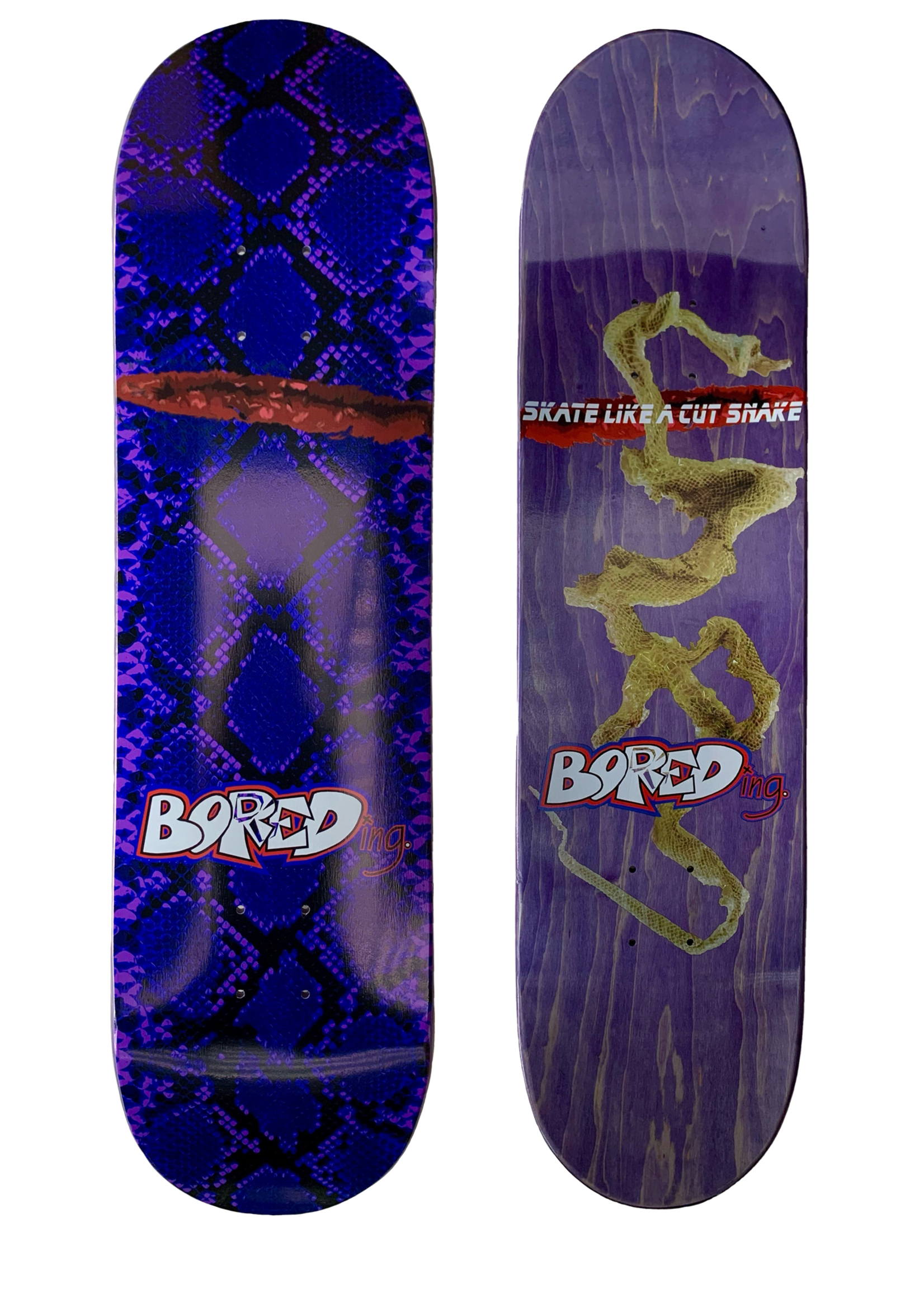 BOREDing. BOREDing. - Cut Snake Purple Deck - 8.125"