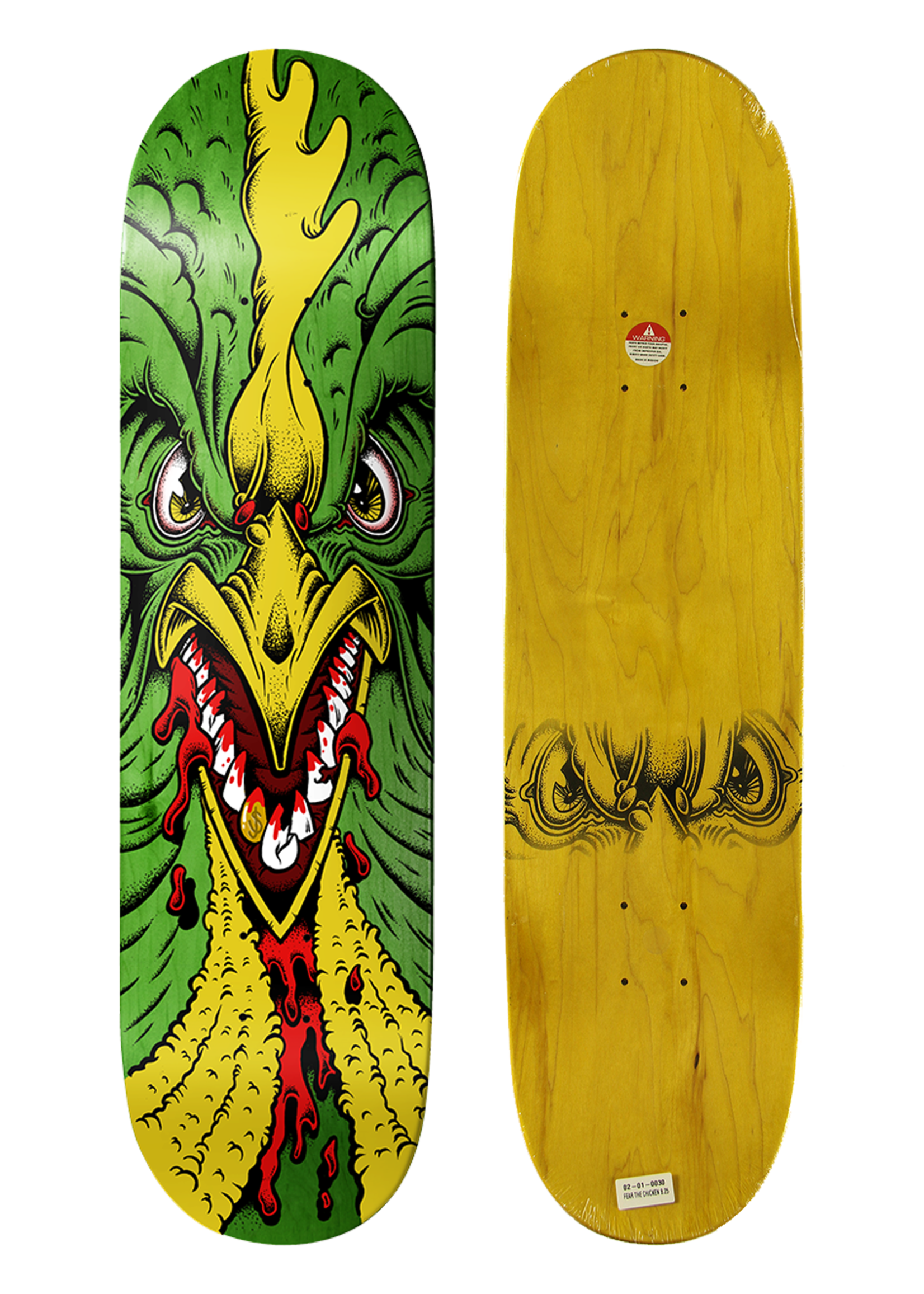 Shake Junt SHAKE JUNT - Fear The Chicken - 8.25"