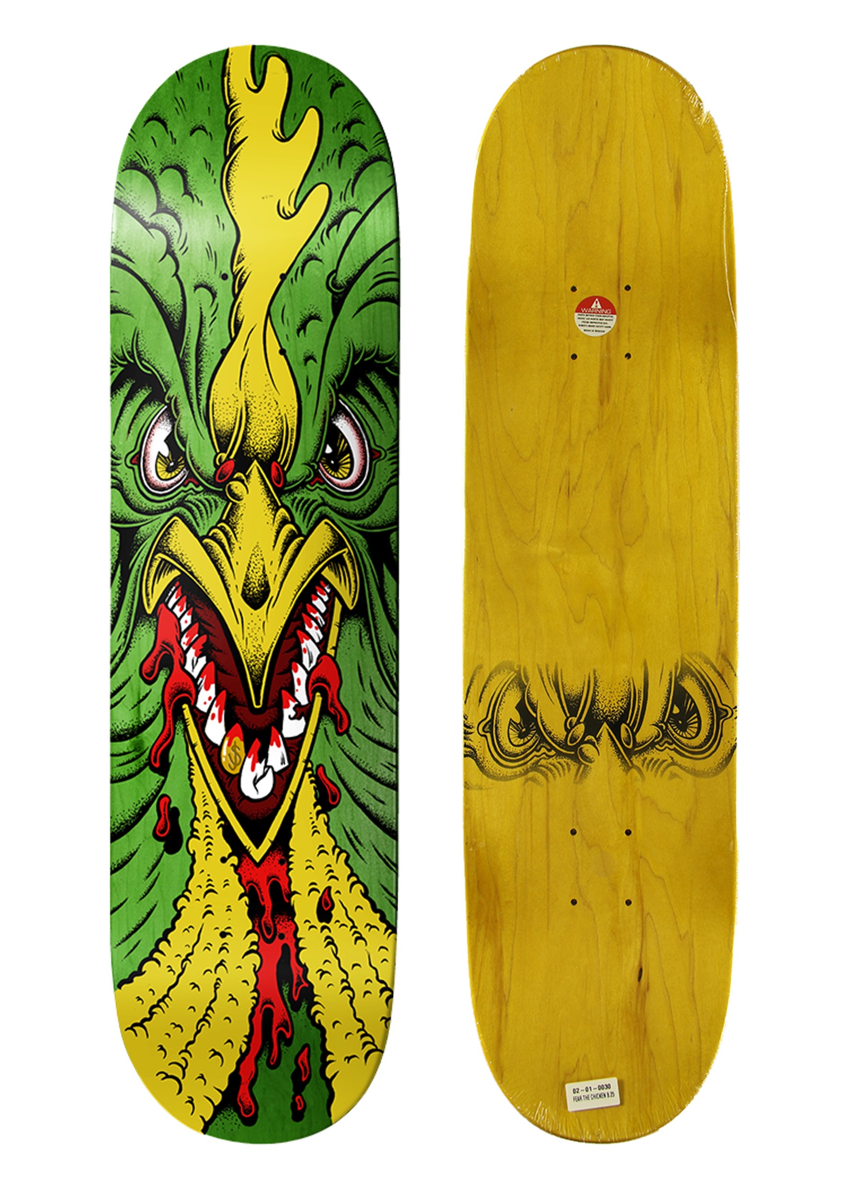 Shake Junt SHAKE JUNT - Fear The Chicken 8.25"