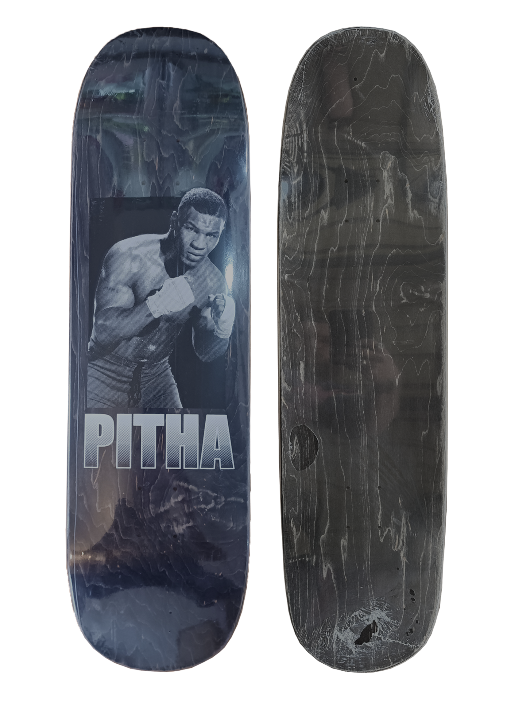 Pizza Skateboards PIZZA - 'Pitha' Mike Tyson Shape -Black 8.75"