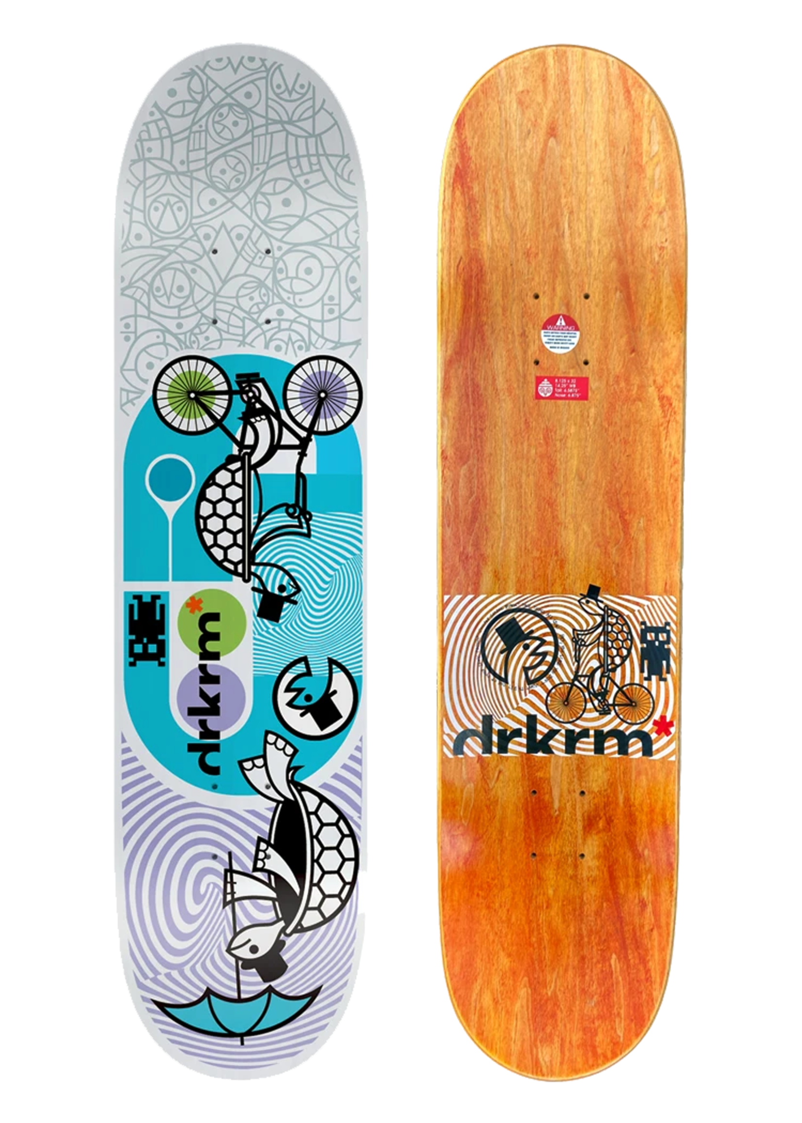 Darkroom Inc. Darkroom - Miami Hopper Skateboard Deck 8.125"
