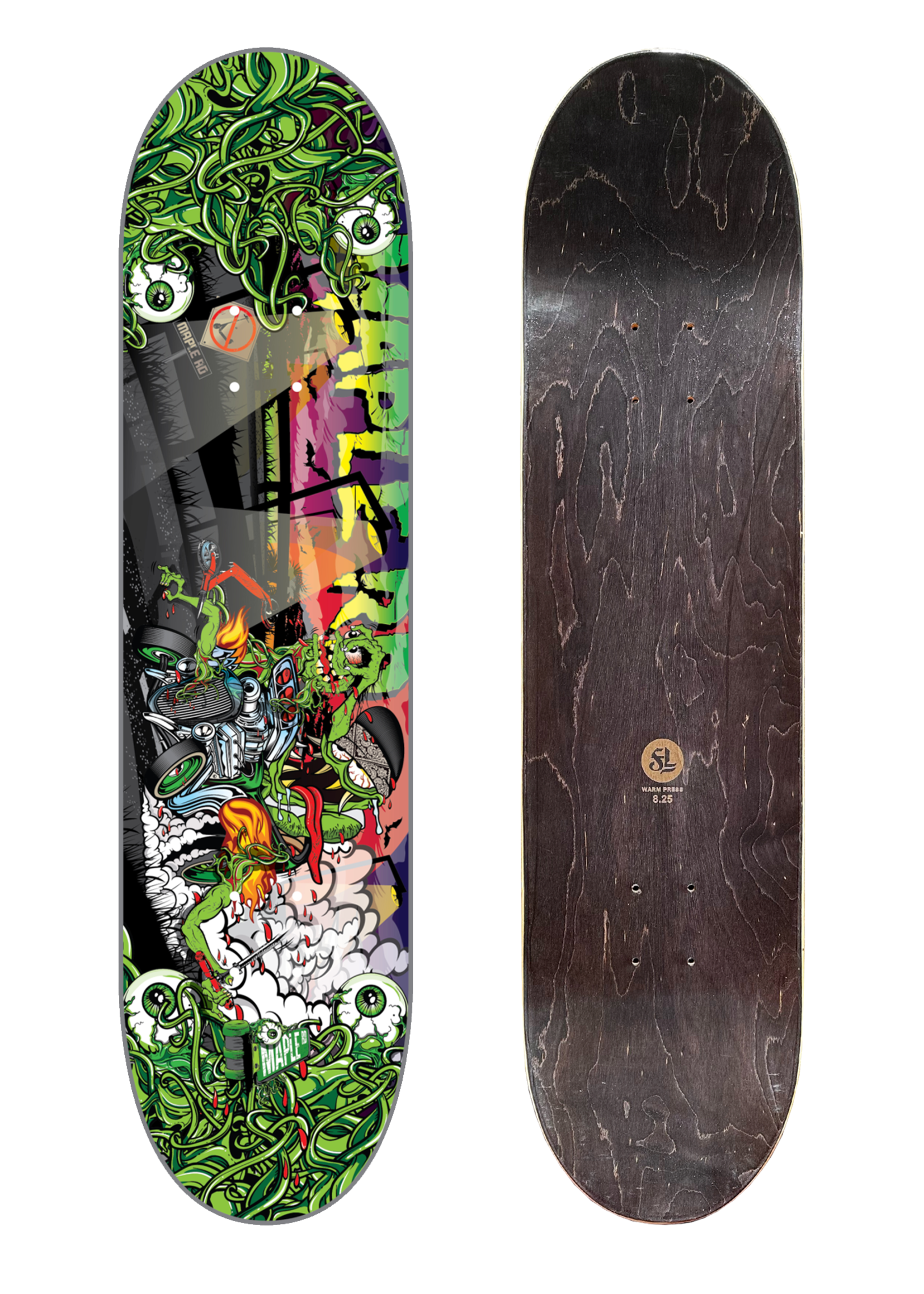 Maple Road MAPLE RD - Icon Series No Scooters Deck