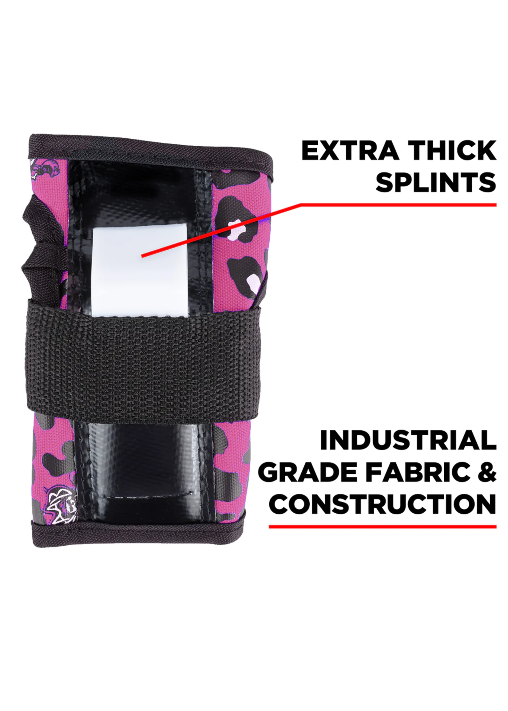 187 KILLER PADS 187 KILLER PADS - Six Pack Staab Pink Leopard - Junior