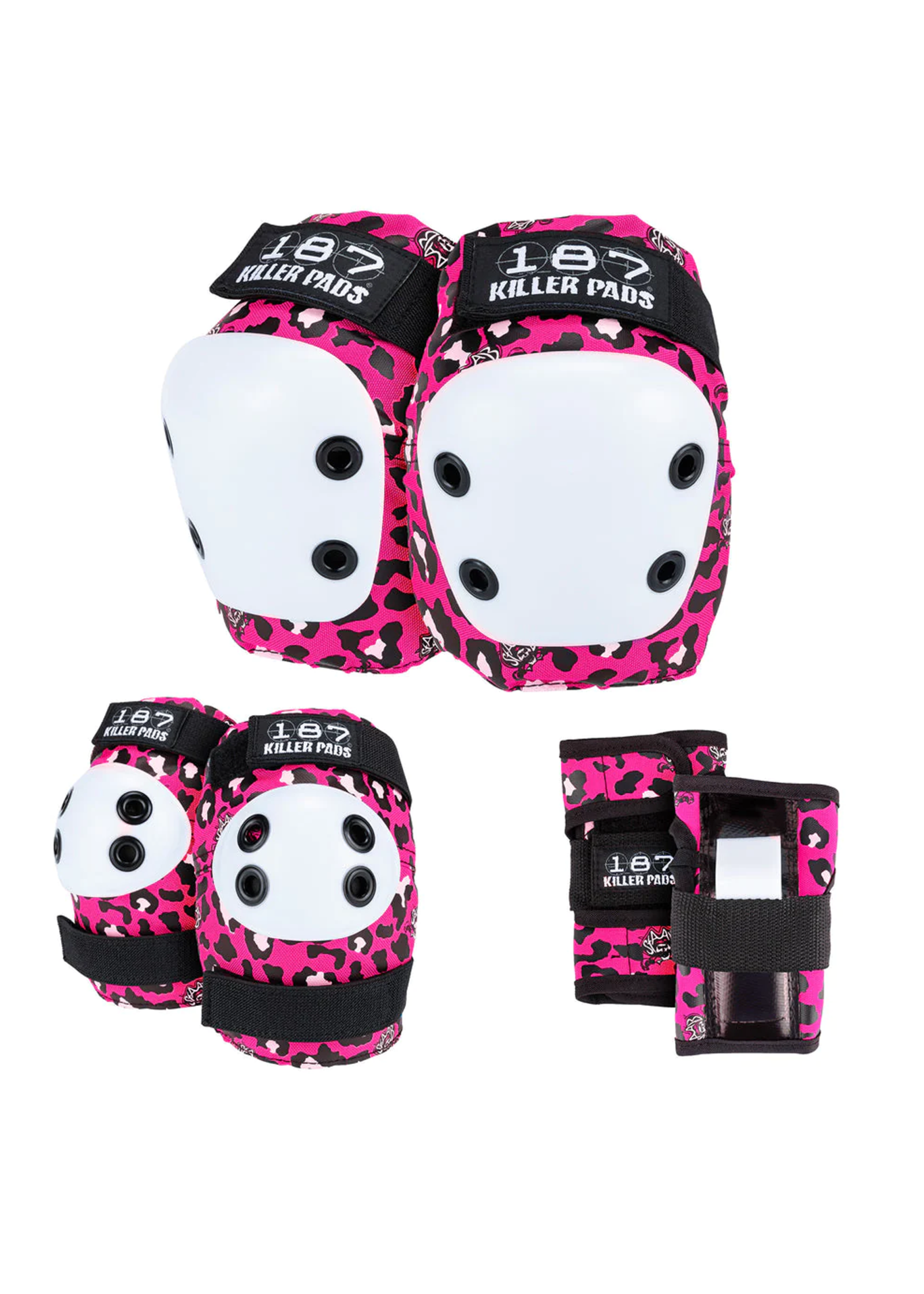 187 KILLER PADS 187 KILLER PADS - Six Pack Staab Pink Leopard - Junior