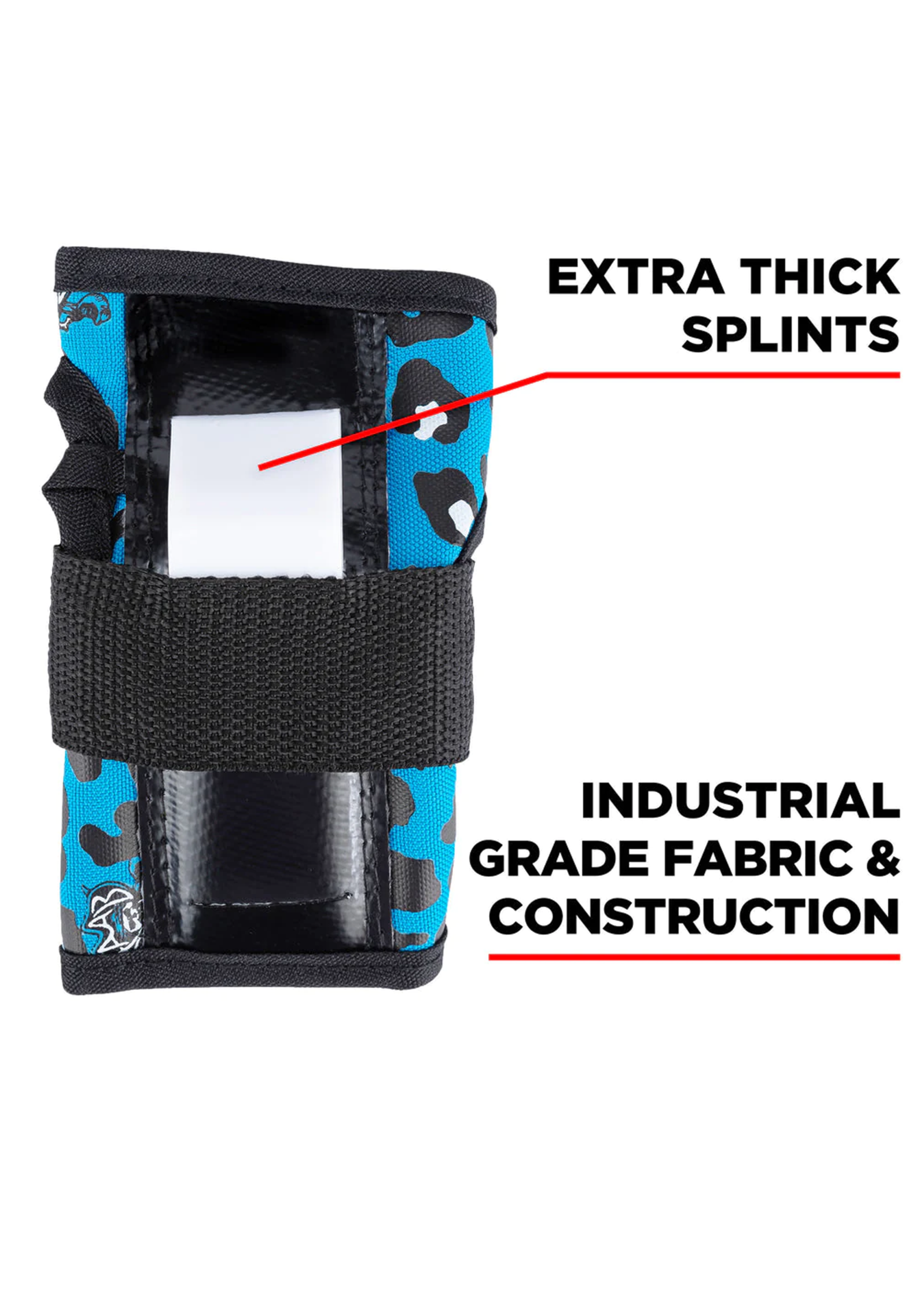 187 KILLER PADS 187 KILLER PADS -  Six Pack Staab Blue Leopard Print - Junior