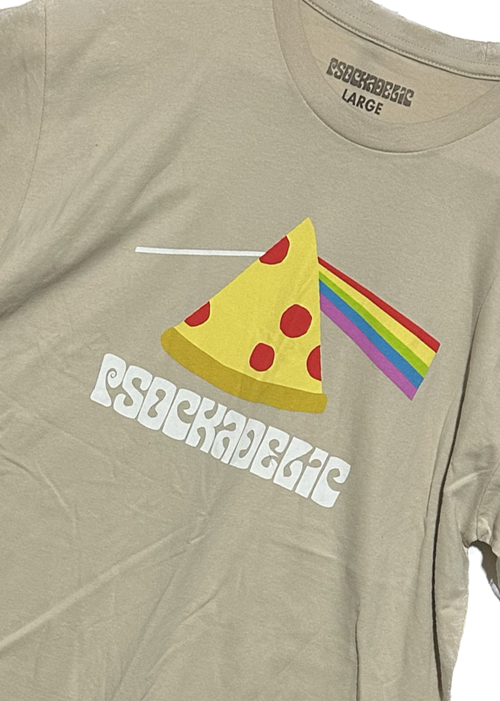 Psockadelic Psockadelic - Pizza Prism - Cream