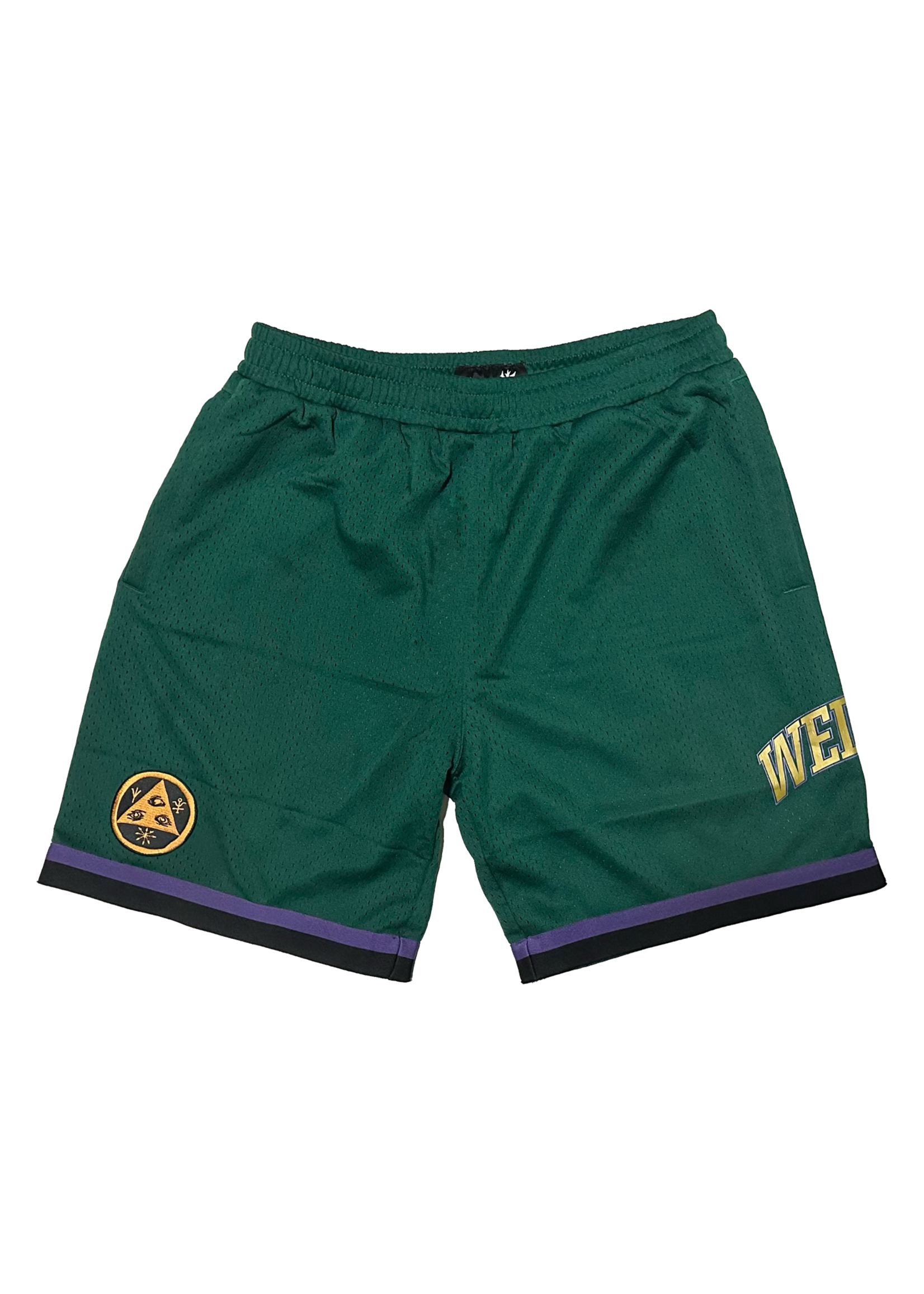 Welcome Welcome Skateboards - LEAGUE MESH BASKETBALL SHORT- FOREST