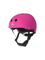 Triple 8 TRIPLE 8 LIL 8 CERTIFIED YOUTH HELMET NEON PINK RUBBER