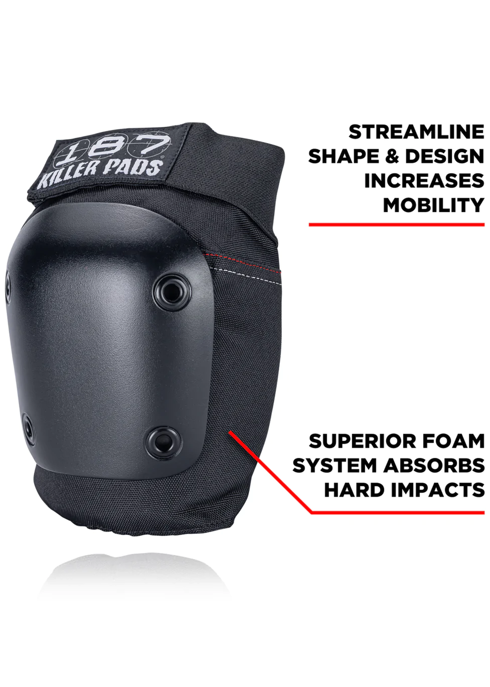 187 KILLER PADS 187 KILLER PADS - Fly Knee Pads Black
