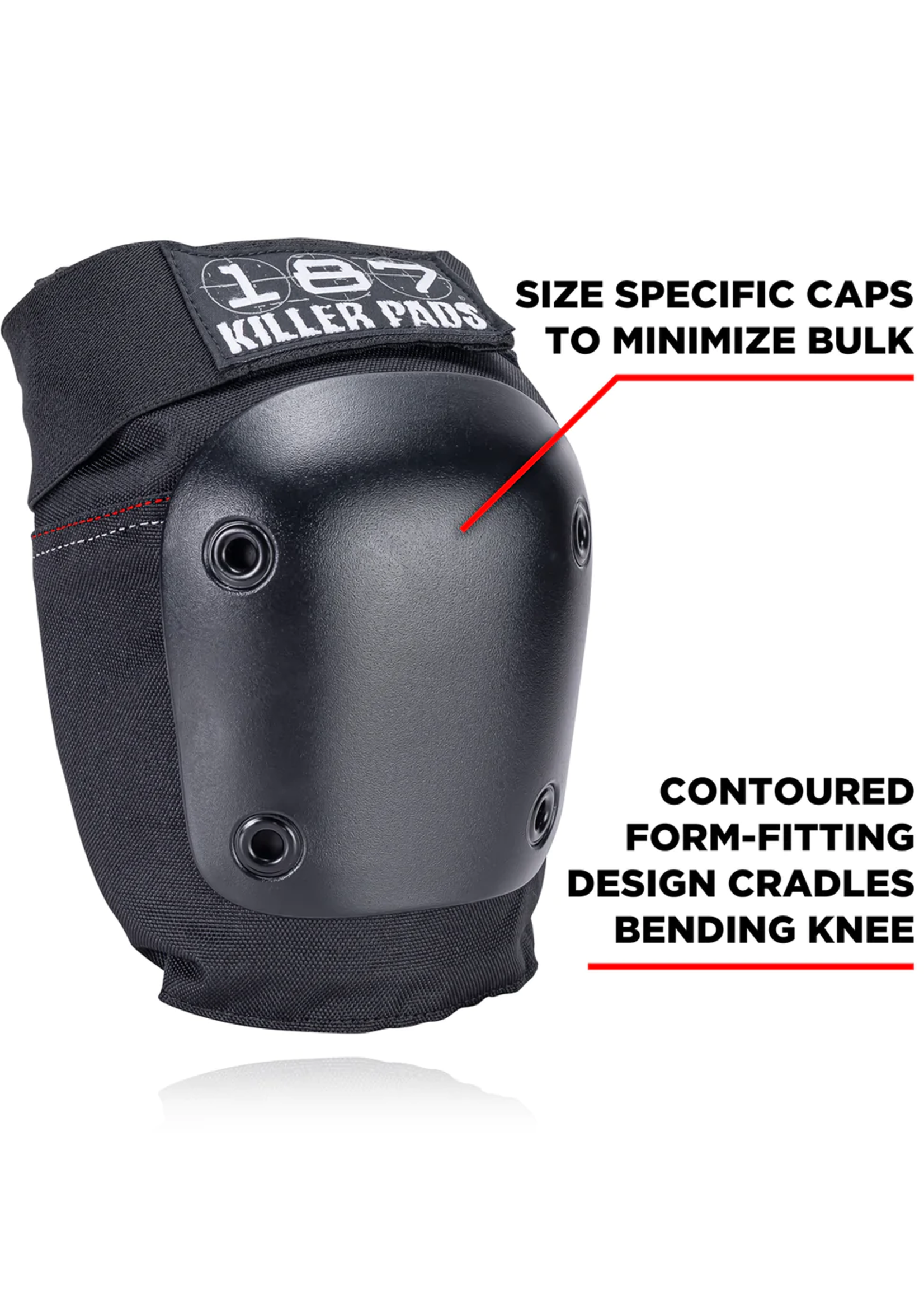 187 KILLER PADS 187 KILLER PADS - Fly Knee Pads Black