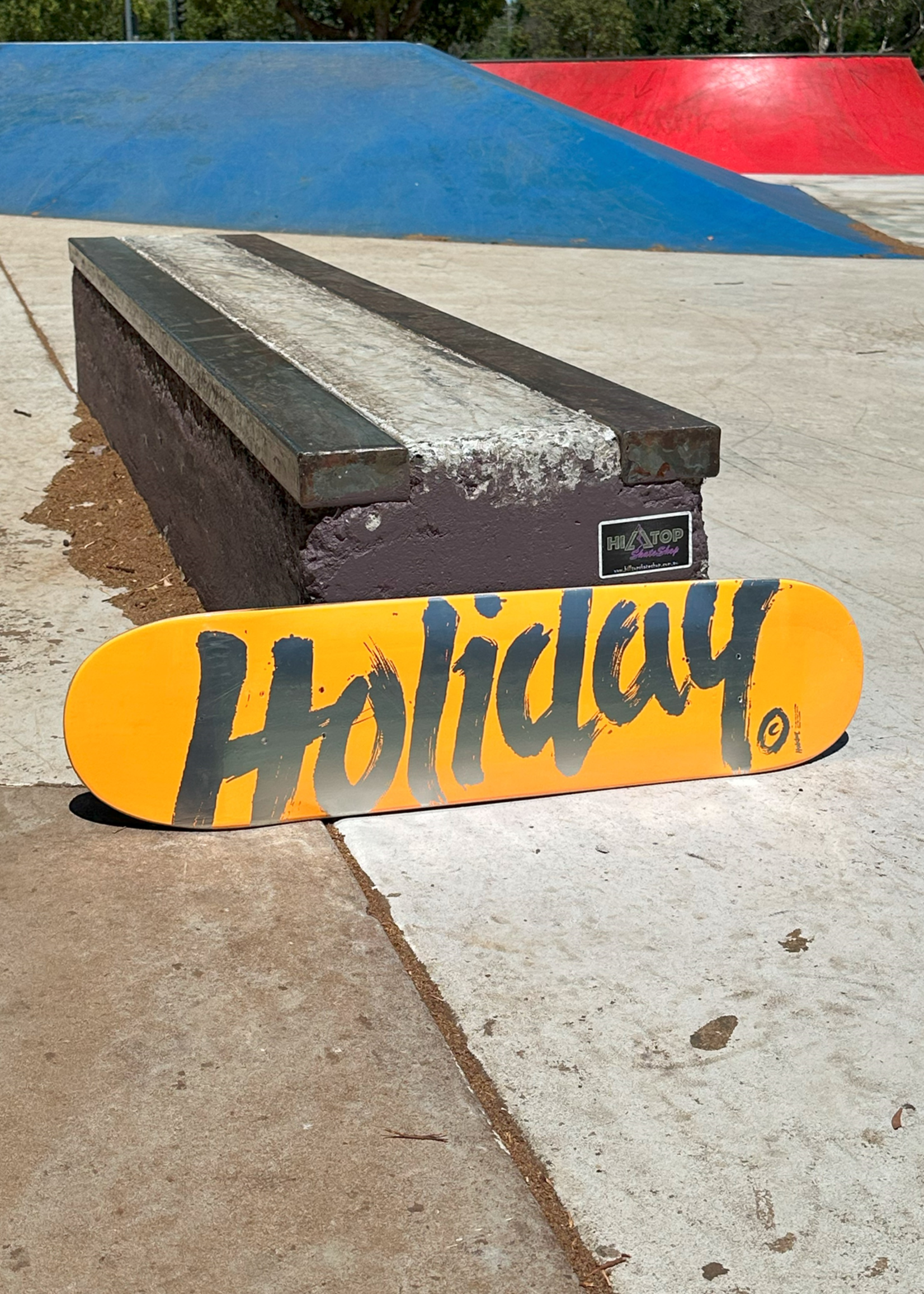 Holiday Skateboards Holiday Skateboards - Safety First Orange - 7.5"