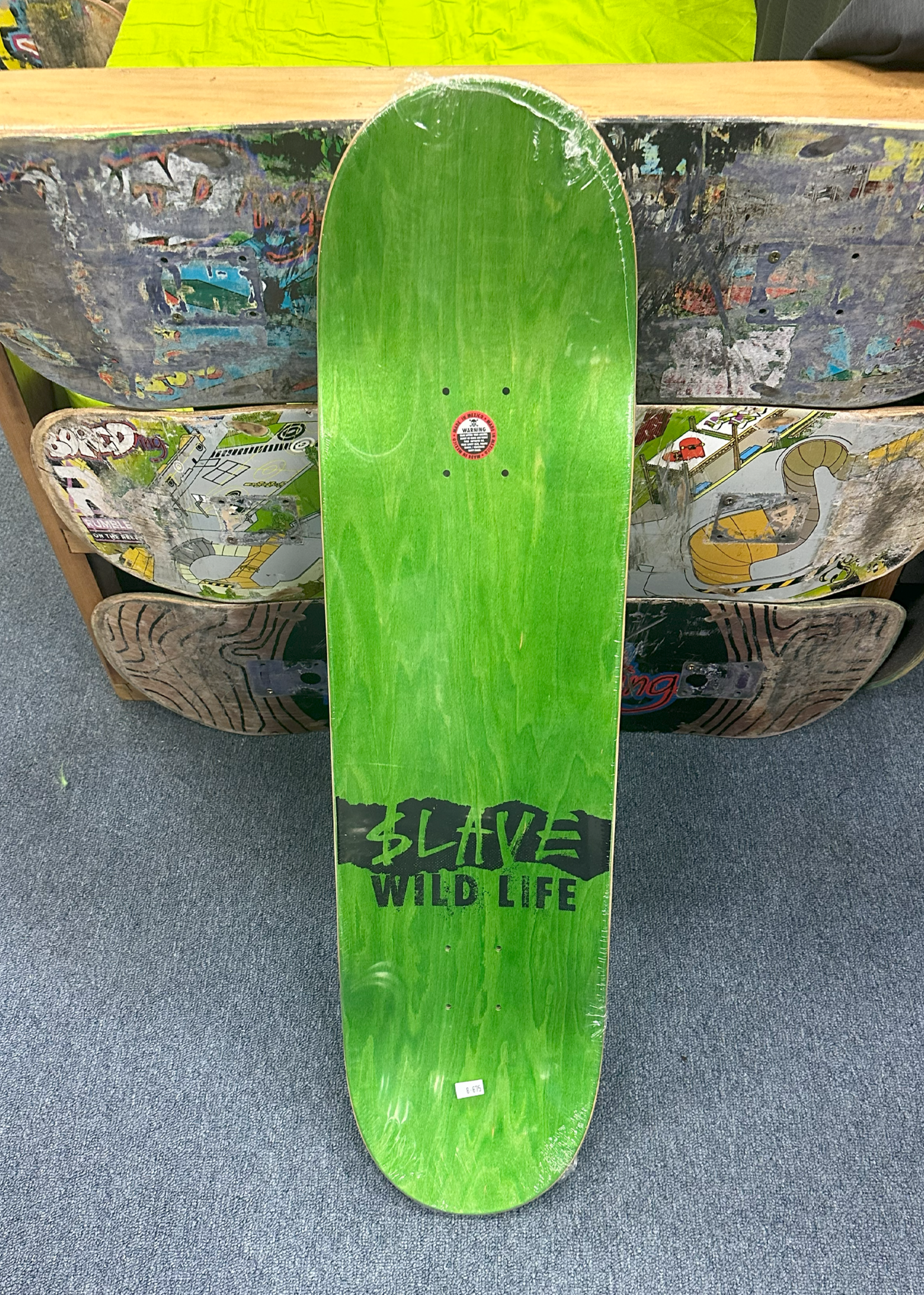 $lave $LAVE - Wild Life Mumford Green Top Veneer - 8.675"