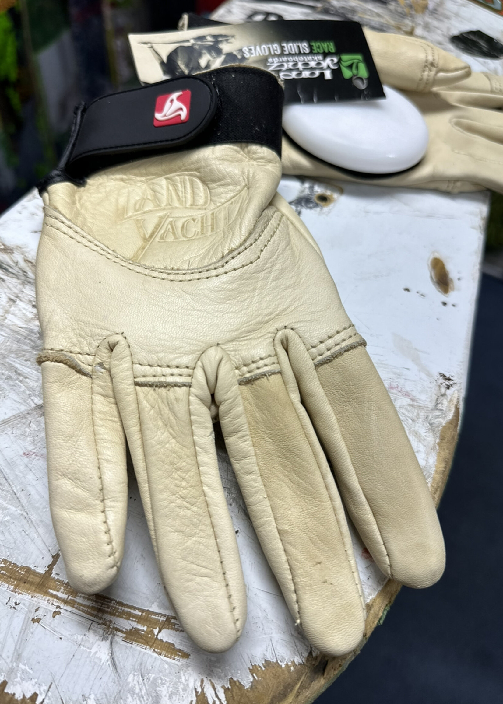land Yachtz Land Yachtz - Leather Slide Gloves - SMALL