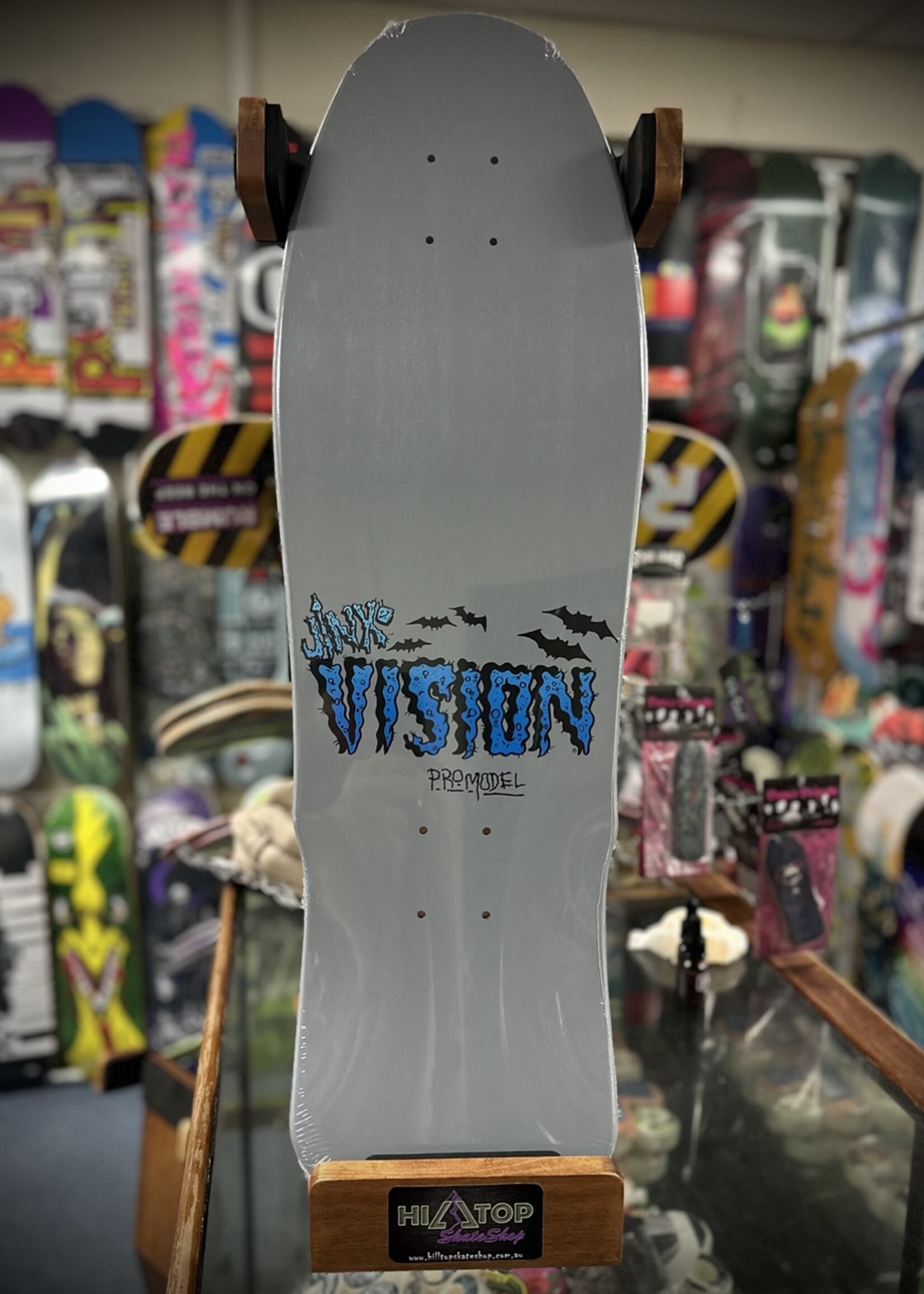 Vision Skateboards VISION - Jinx Mini Batman Grey Reissue - 9.5"