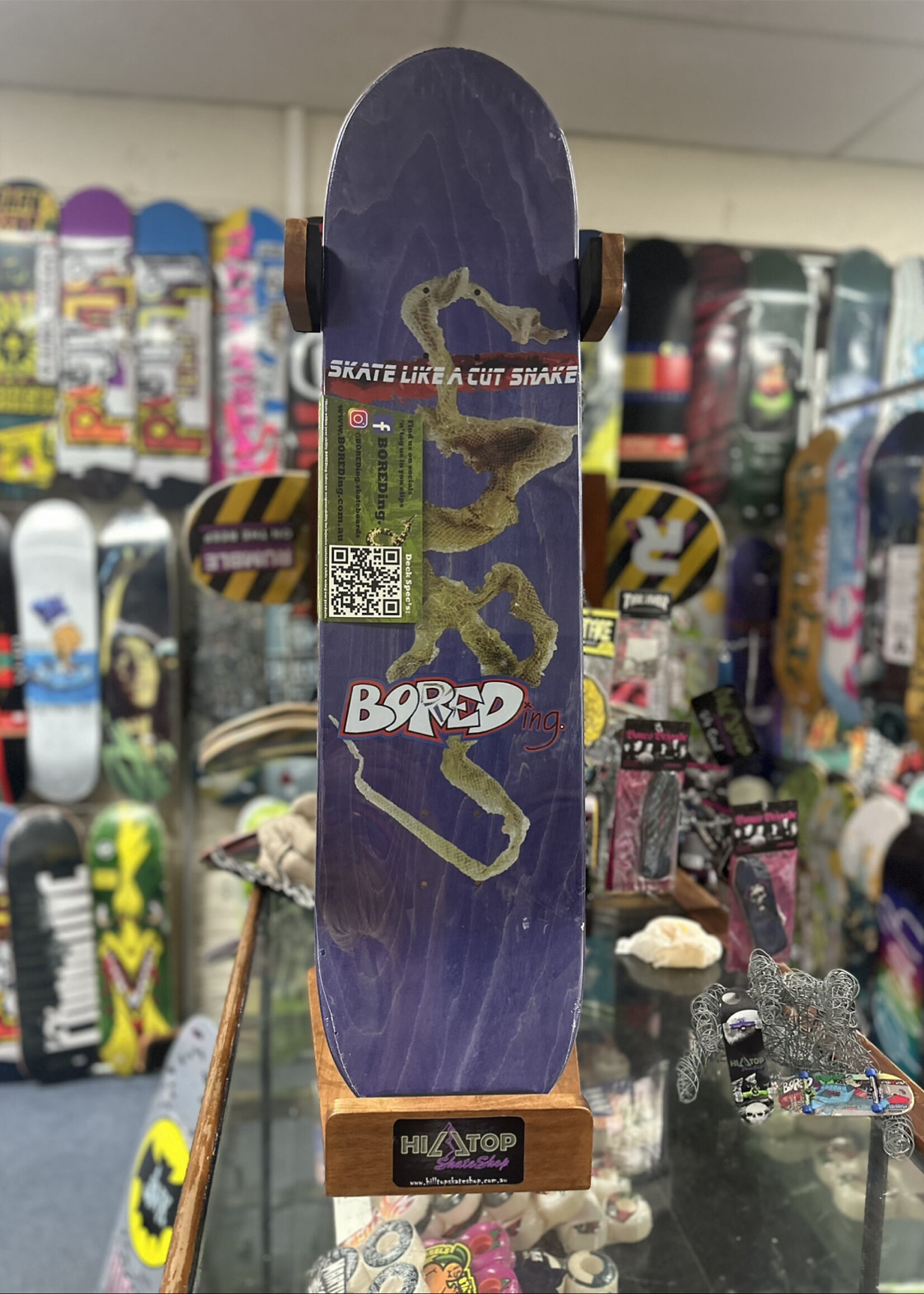 BOREDing. BOREDing. - Cut Snake Purple Deck - 8.125"