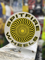 Spitfire Wheels SPITFIRE WHEELS - Classic Swirl Sticker Large Yellow - 19cm