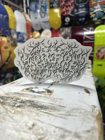 Spitfire Wheels SPITFIRE WHEELS - Deathmask Script Sticker - 15cm