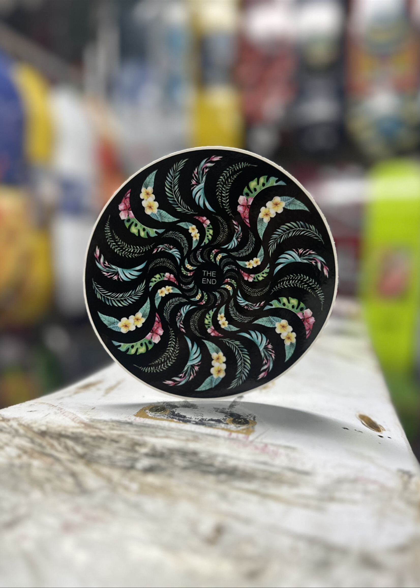 Spitfire Wheels SPITFIRE - Floral Swirl Medium Sticker - 12.5cm