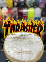 Thrasher THRASHER - Large Flame Sticker Black - 26cm