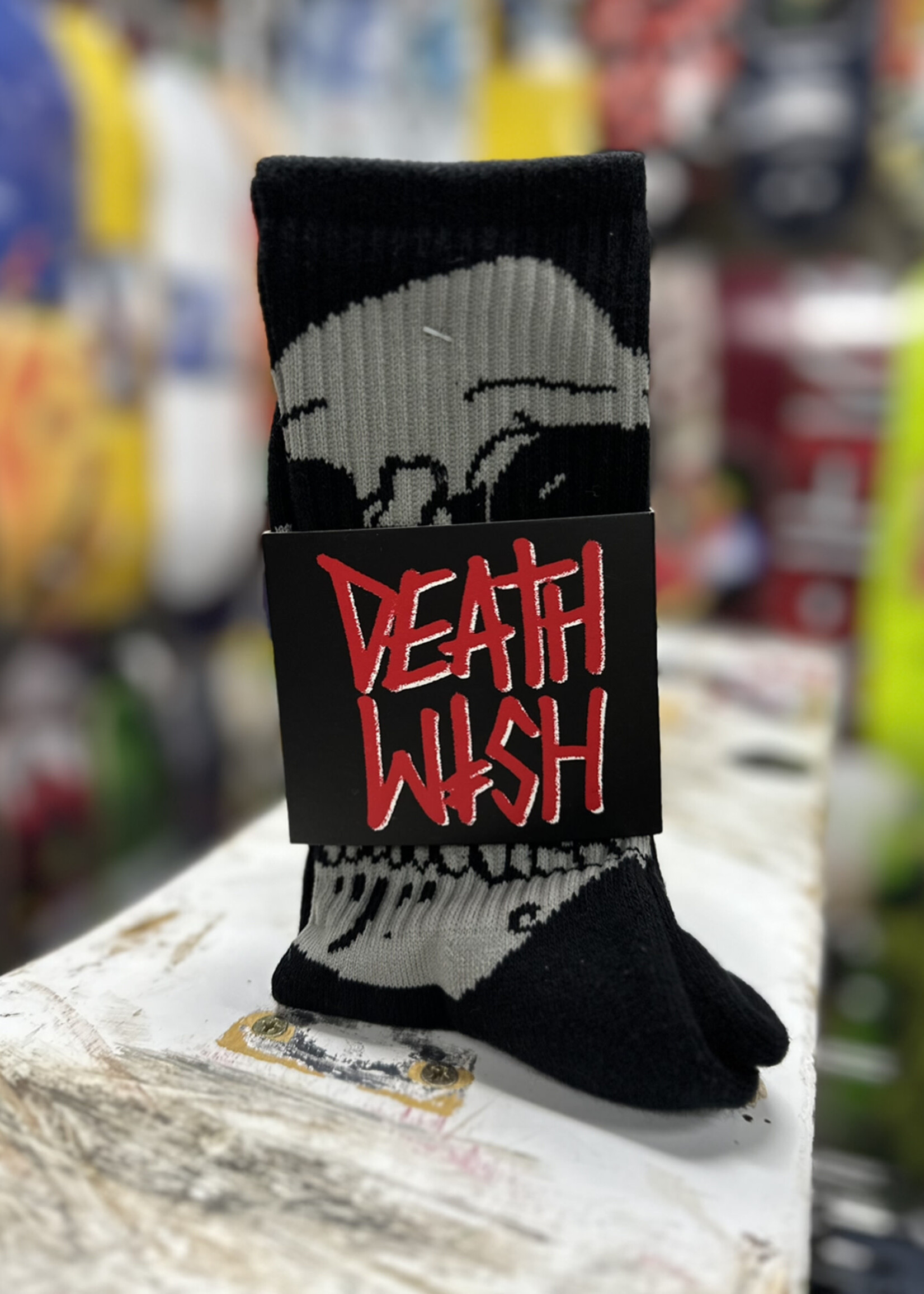 Deathwish Skateboards DEATHWISH - Death In Disguise Black Socks