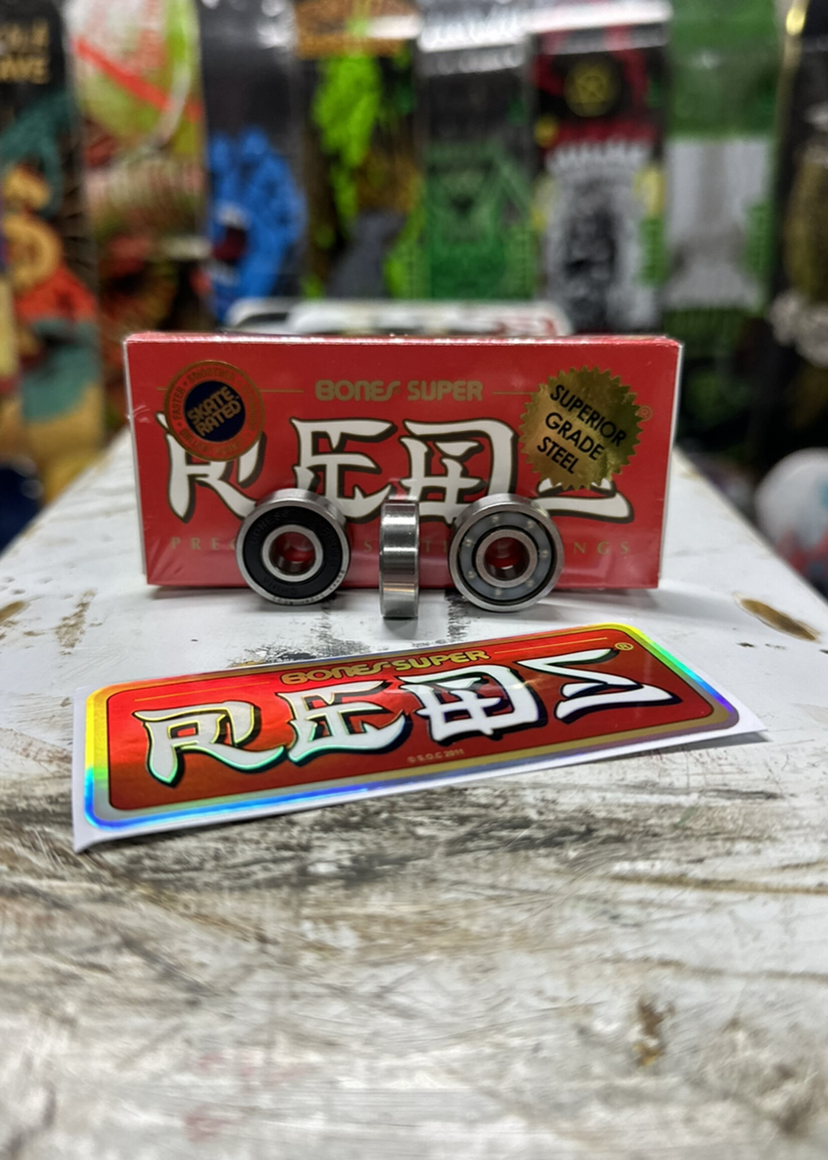 BONES BONES - Super Reds Bearings - 8 Pack