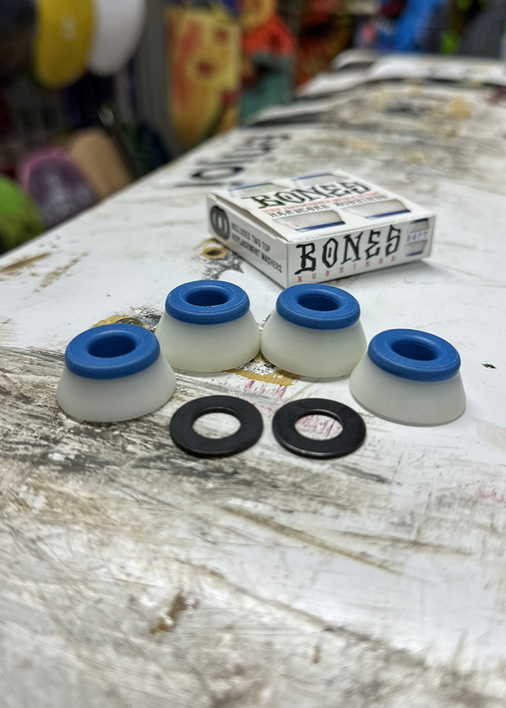BONES BONES - Hardcore Bushings - White