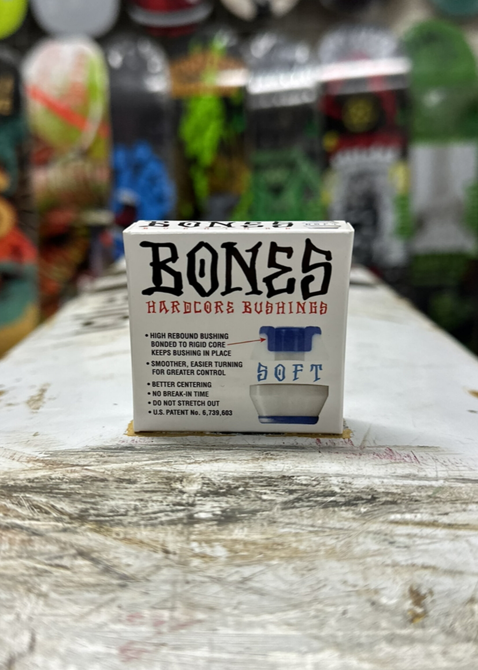 BONES BONES - Hardcore Bushings - White