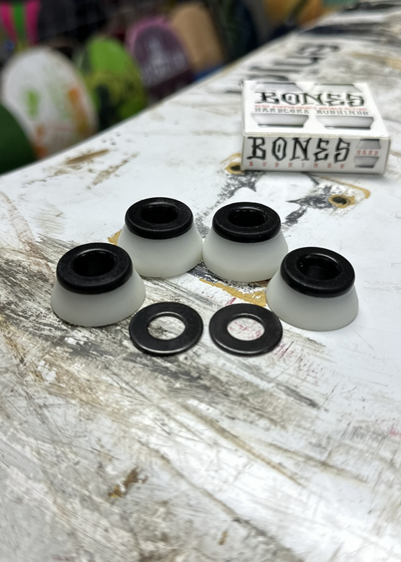 BONES BONES - Hardcore Bushings - White