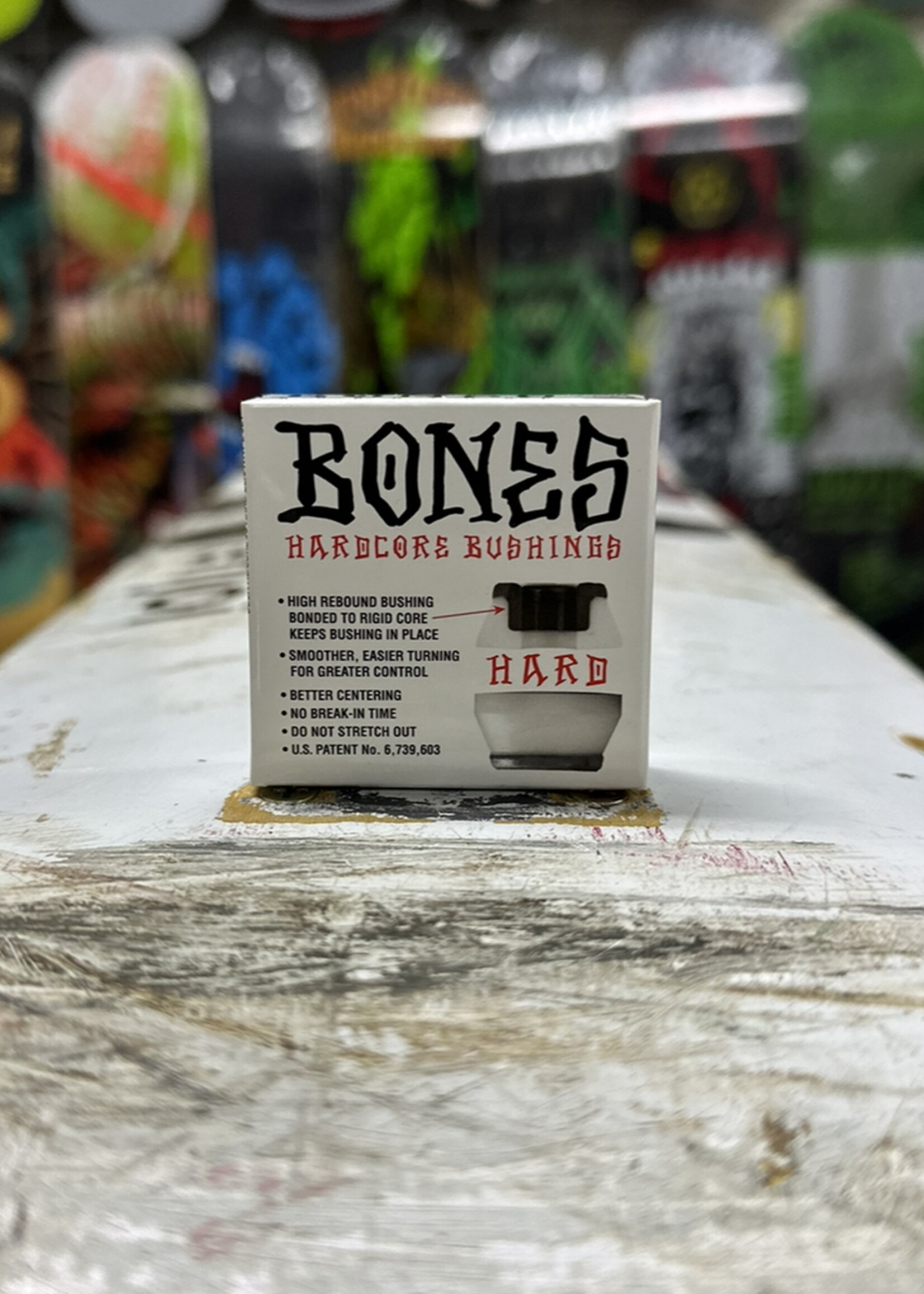 BONES BONES - Hardcore Bushings - White