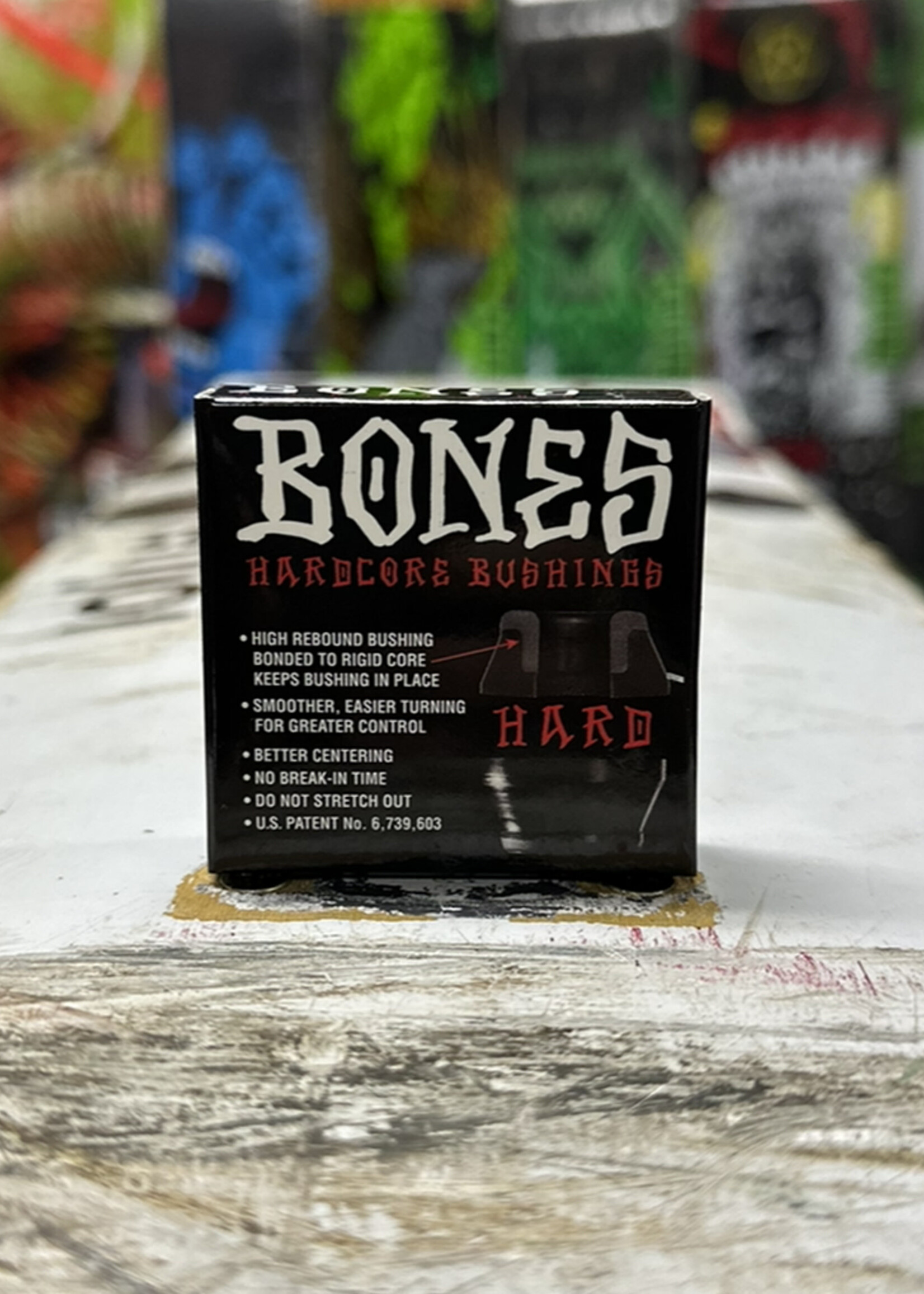 BONES BONES - Hardcore Bushings - Black